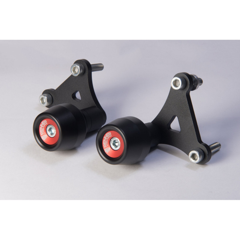 Nowe Pady do modelu Yamaha XJ6 N / Diversion z zielonymi wkładkami (kod produktu: N10424GR)